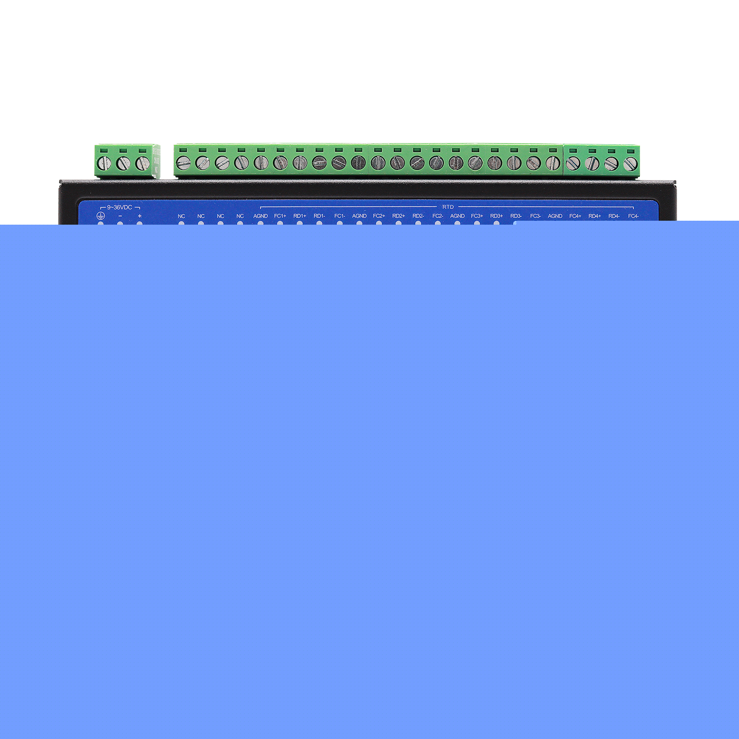 RS-485/232/以太網(wǎng) 隔離4通道模擬量TC/RTD I/O采集器