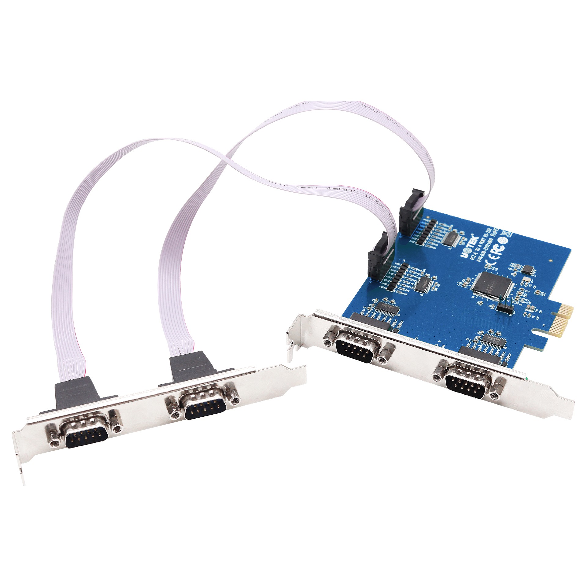 PCI-E轉4口RS-232多串口卡